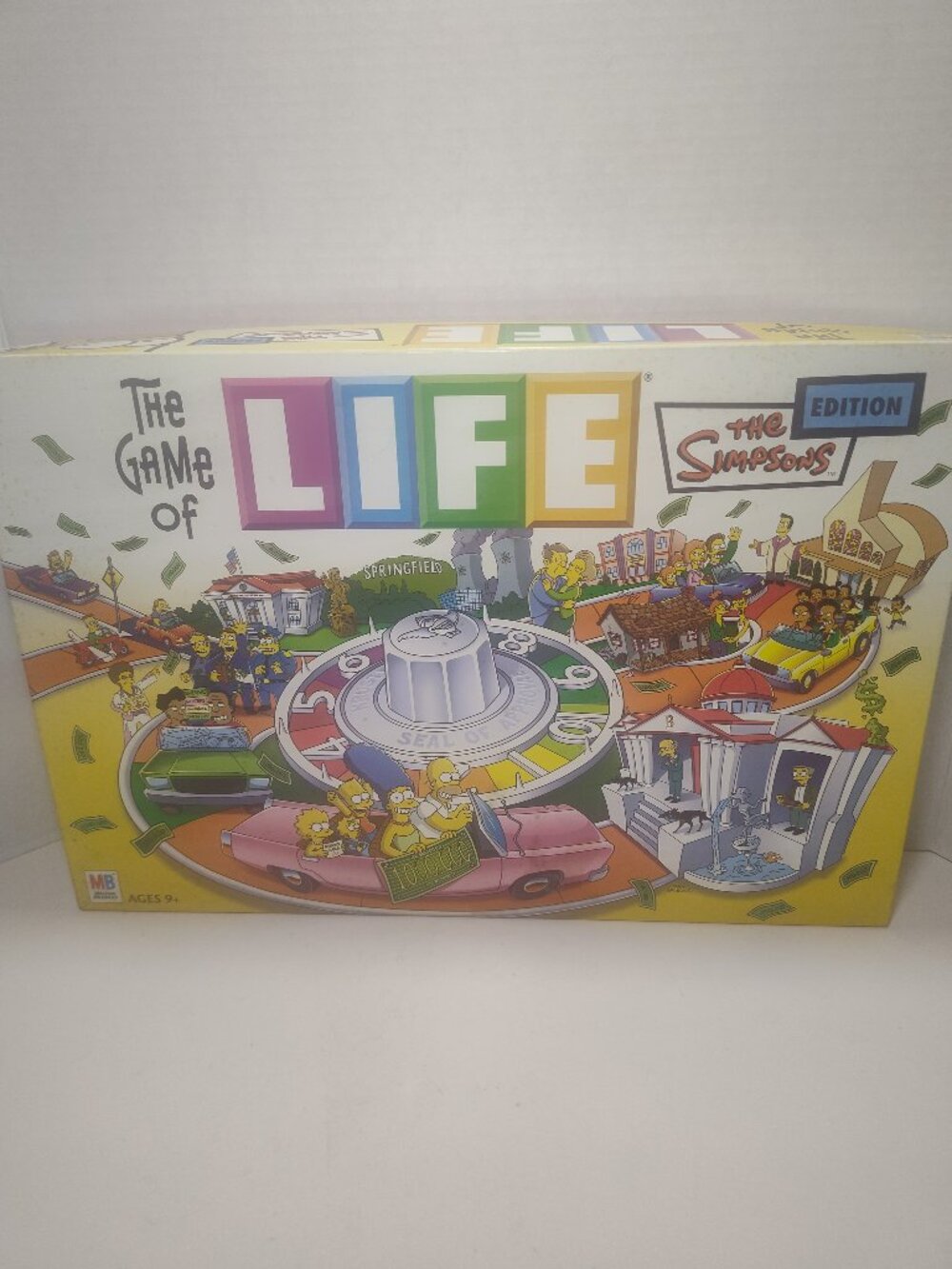 The Game of LIFE The Simpsons Edition 2004 Milton Bradley 41648 Complete Repack